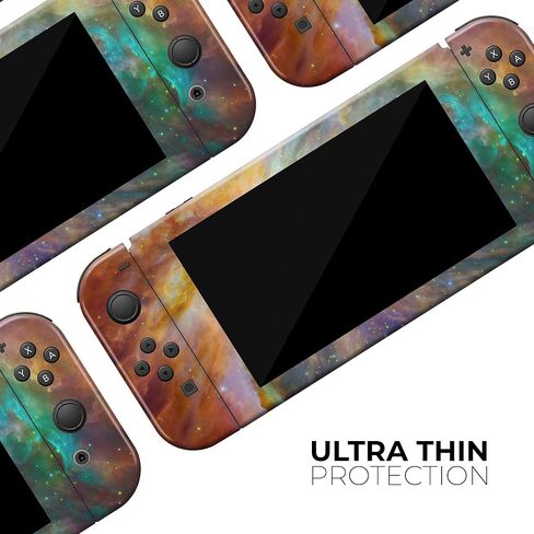Design Skinz - متوافق مع Nintendo DSi XL - غطاء حماية من الفينيل قابل للإزالة ومقاوم للخدش - عالم غائم متعدد الألوان in Saudi Arabia