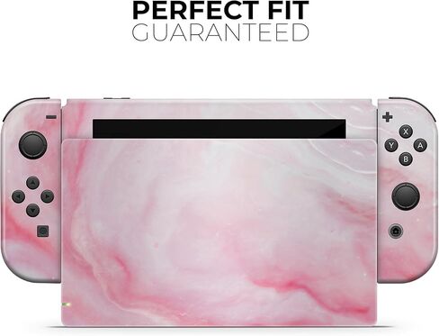 Design Skinz - متوافق مع Nintendo DSi XL - غطاء حماية من الفينيل قابل للإزالة ومقاوم للخدش - وردي رخامي Paradise V4 in Saudi Arabia
