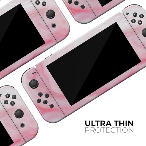 Design Skinz - متوافق مع Nintendo DSi XL - غطاء حماية من الفينيل قابل للإزالة ومقاوم للخدش - وردي رخامي Paradise V4 in Saudi Arabia