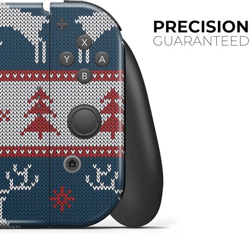 Design Skinz - Compatible with Nintendo DSi XL - Skin Decal Protective Scratch-Resistant Removable Vinyl Wrap Cover - Knitted Ugly Christmas Sweater V3 in Saudi Arabia