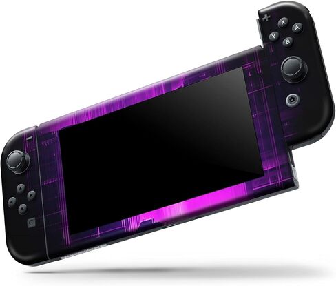 Design Skinz - متوافق مع Nintendo DSi XL - غطاء حماية من الفينيل قابل للإزالة ومقاوم للخدش - خلل وردي زاهٍ تجريدي in Saudi Arabia