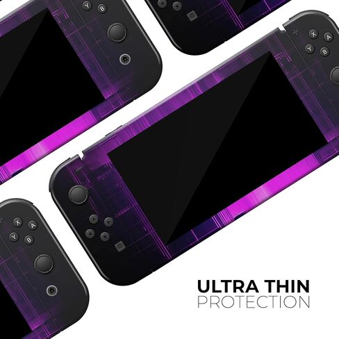 Design Skinz - متوافق مع Nintendo DSi XL - غطاء حماية من الفينيل قابل للإزالة ومقاوم للخدش - خلل وردي زاهٍ تجريدي in Saudi Arabia