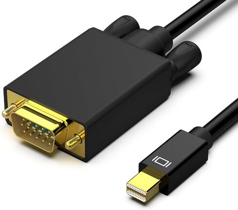Mini DisplayPort to VGA 6 Feet Cable, Mini DisplayPort to VGA Cable (Thunderbolt 2 Compatible) in Saudi Arabia