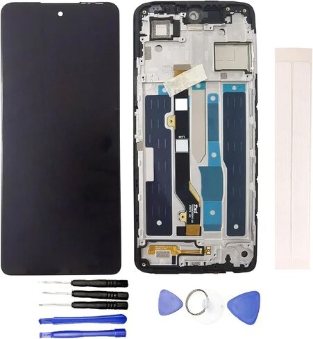 استبدال Jaytong LCD لـ Infi-nix Note 30 X6833 X6833B شاشة LCD تعمل باللمس (مع إطار أسود) in Kuwait