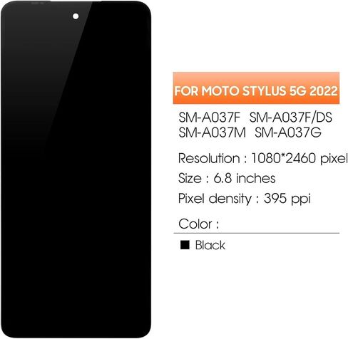 استبدال شاشة Moto G Stylus 5G 2022 لشاشة Moto G Stylus 5G 2022 LCD XT2215-1، XT2215-4 XT2215DL LCD محول الأرقام شاشة تعمل باللمس الجمعية إصلاح أجزاء in Saudi Arabia