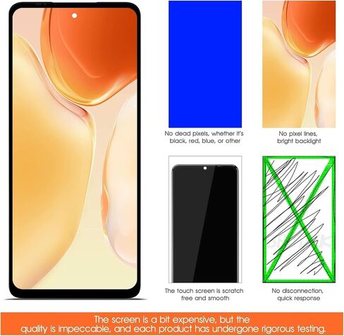 استبدال شاشة Moto G Stylus 5G 2022 لشاشة Moto G Stylus 5G 2022 LCD XT2215-1، XT2215-4 XT2215DL LCD محول الأرقام شاشة تعمل باللمس الجمعية إصلاح أجزاء in Saudi Arabia