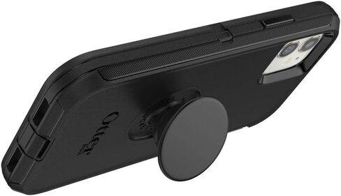 Otter + Pop لهاتف iPhone 11: حافظة سلسلة OtterBox Defender مع PopSockets قابلة للتبديل - أسود وألومنيوم أسود in Saudi Arabia