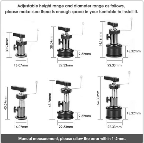 Automatic Tonearm Arm Lifter, Professional High End Tonearm Safety Raiser for Turntable Disc, Turntable Record Player Arm Lifter, Adjustable Height in Saudi Arabia