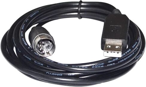 FT232RL USB to DIN 5PIN Male Adapter RS232 Serial Communication Cable(1.8m) in Saudi Arabia