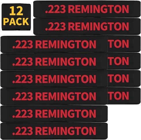 12 Pack Miaozhun .223 Remington Magazine Marking Bands .223 Magazine Caliber Identification in Saudi Arabia
