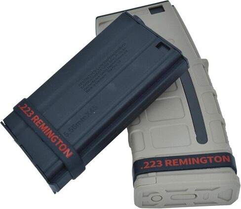 12 Pack Miaozhun .223 Remington Magazine Marking Bands .223 Magazine Caliber Identification in Saudi Arabia