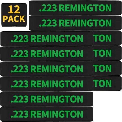 12 Pack Miaozhun .223 Remington Magazine Marking Bands .223 Magazine Caliber Identification in Saudi Arabia