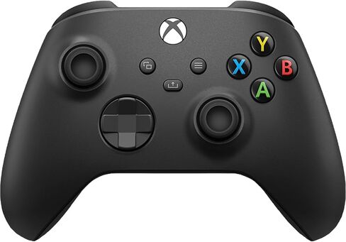 حزمة وحدة التحكم اللاسلكية Microsoft Xbox Core المكونة من قطعتين - أسود كربوني - أجهزة Xbox Series X|S وXbox One وأجهزة Windows (متجددة) in Saudi Arabia