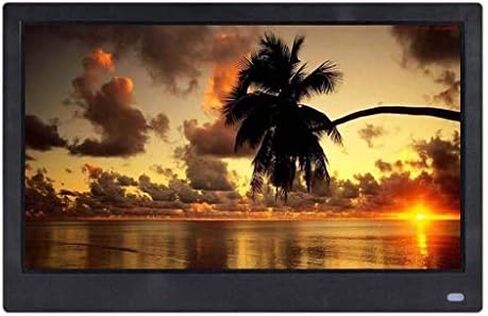 13-inch Digital Photo Frame with IPS Screen, 178° Wide Viewing Angle, Remote Control, Calendar and Clock Functions. in Saudi Arabia