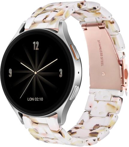 Resin strap 20mm 22mm replacement strap, lightweight and durable bracelet, suitable for men women fashionable wristbands in Saudi Arabia