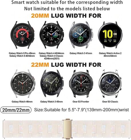 Resin strap 20mm 22mm replacement strap, lightweight and durable bracelet, suitable for men women fashionable wristbands in Saudi Arabia