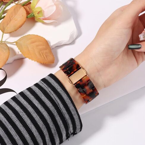 Resin strap 20mm 22mm replacement strap, lightweight and durable bracelet, suitable for men women fashionable wristbands in Saudi Arabia