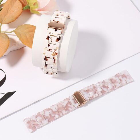 Resin strap 20mm 22mm replacement strap, lightweight and durable bracelet, suitable for men women fashionable wristbands in Saudi Arabia