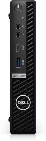 سطح المكتب ديل اوبتيبلكس 7090 مايكرو | كور i7-10700 - محرك الأقراص الصلبة سعة 1 تيرابايت - ذاكرة الوصول العشوائي 32 جيجابايت | 8 مراكز بسرعة 4.8 جيجا هرتز، Win 11 Pro Black (متجدد) in Kuwait