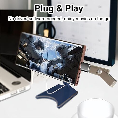 محول USB C إلى USB، قراءة سريعة، التوصيل والدفع، نقل بيانات عالي السرعة لسلسلة iPhone 16/15، iPad، MacBook، Samsung Galaxy S25/S24، أسود in Saudi Arabia