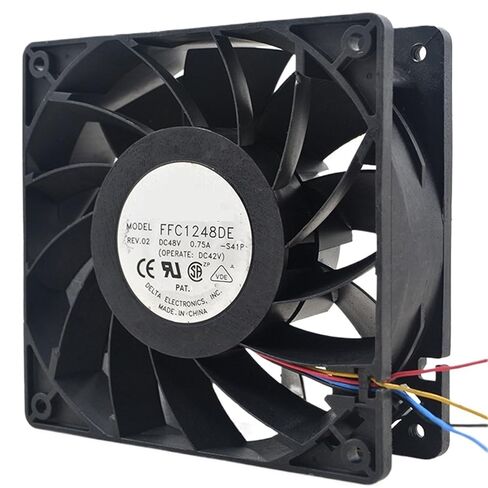 for FFC1248DE 48V 0.75A 36W 4000RPM 12cm 12038 120x120x38mm Double Ball Bearing Cooling Fan in Saudi Arabia