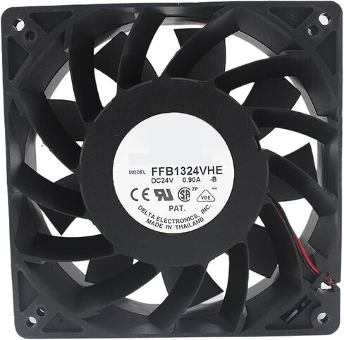 ل FFB1324VHE 24V 0.9A 14.4W FFB1324VHE-B 3050RPM 12 سنتيمتر 12738 127x127x38 مللي متر محوري مروحة التبريد in Saudi Arabia
