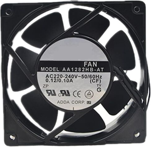 for AA1282HB-AT AC 220V-240V 50/60Hz 0.12/0.10A 27.6/20.7W 2700/3100RPM 12cm 12038 120x120x38mm Cooling Fan in Saudi Arabia