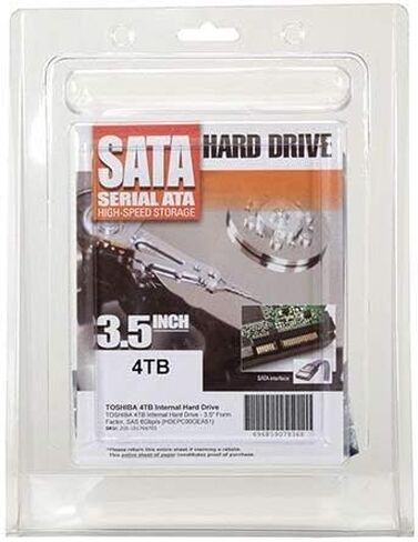 توشيبا MG03SCA400 - محرك الأقراص الصلبة توشيبا 4 تيرابايت 3.5 بوصة SAS 7.2K 6 جيجابايت/ثانية in Kuwait