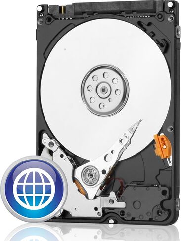 محرك الأقراص الصلبة الداخلي Western Digital Scorpio Blue WD10JPVT سعة 1 تيرابايت مقاس 2.5 بوصة (متجدد) in Kuwait