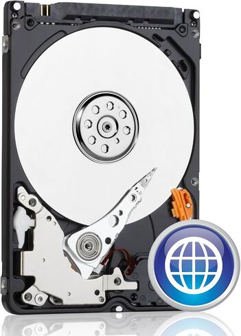 محرك الأقراص الصلبة الداخلي Western Digital Scorpio Blue WD10JPVT سعة 1 تيرابايت مقاس 2.5 بوصة (متجدد) in Kuwait