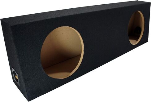 Harmony Audio Universal Regular Cab Truck Kicker Bundle CompR CWR12 Dual 12" Black Sub Box Enclosure & Harmony HA-A1500.1 Amp in Saudi Arabia