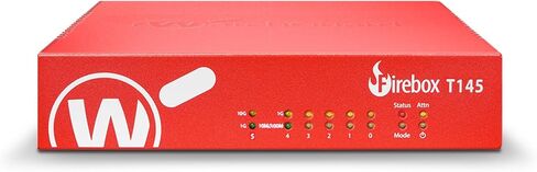 Trade Up to WatchGuard Firebox T145 with 3 Year Basic Security Suite - Tabletop Firewall, 2.5Gb, 1Gb & SFP Ports, Enterprise Security for Branch Locations (WGT145413) in Saudi Arabia