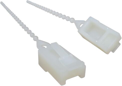 Benner-Nawman Trunktie TT25-ORANGE RJ45 Port Ethernet Cable Insert with Label Tag for Port ID, Package of 25, Orange or Natural White in Saudi Arabia