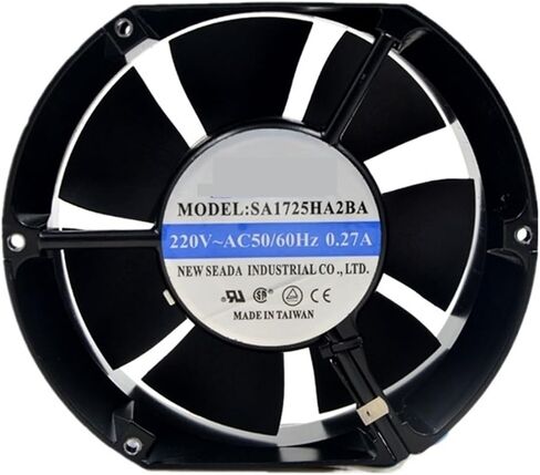 for SA1725HA2BA AC 220V 50/60Hz 0.27A 2700RPM 36/34W 17cm 17251 172x150x51mm Ball Bearing Cooling Fan in Saudi Arabia