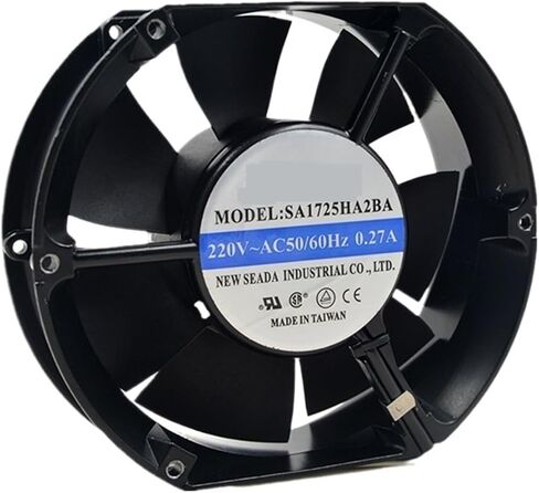 for SA1725HA2BA AC 220V 50/60Hz 0.27A 2700RPM 36/34W 17cm 17251 172x150x51mm Ball Bearing Cooling Fan in Saudi Arabia
