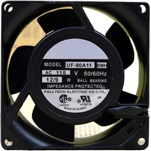 for UF-18JA23 AC 115V 50/60Hz 12/9W 8cm 8038 80x80x38mm Axial Cooling Fan in Saudi Arabia