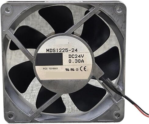 ل MDS1225-24 24V 0.3A 12 سنتيمتر 12025 120x120x25 مللي متر مزدوجة الكرة تحمل مروحة التبريد in Saudi Arabia