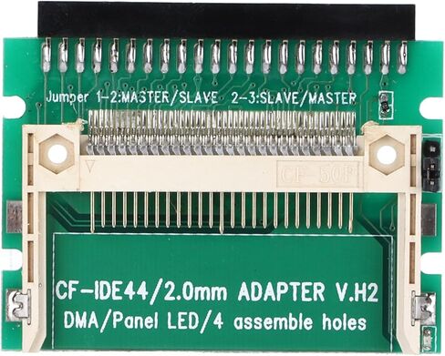 Acouto CF to IDE Adapter Compact Flash CF Card to 44-Pin IDE Female Laptop SSD Sturdy Convenient Wearproof Portable SSD Adapter Card Memory in Saudi Arabia