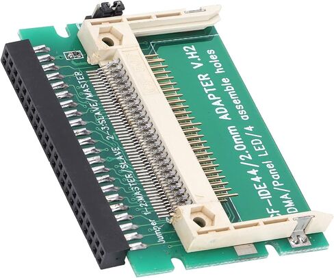 Acouto CF to IDE Adapter Compact Flash CF Card to 44-Pin IDE Female Laptop SSD Sturdy Convenient Wearproof Portable SSD Adapter Card Memory in Saudi Arabia