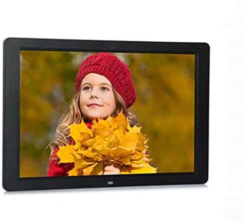 إطار صور رقمي مقاس 12 بوصة مع شاشة LCD، دقة عالية تبلغ 1280 × 800، يدعم تشغيل ملفات MP3 والفيديو وبطاقة SD ومحرك أقراص فلاش USB. in Saudi Arabia