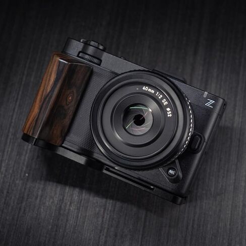Wood Wooden Aluminum Alloy L Hand Grip Base Plate for Ni kon ZR Cinema Camera (Ziricote (Weight: 80g)) in Kuwait