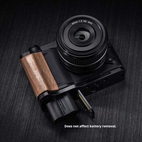 Wood Wooden Aluminum Alloy L Hand Grip Base Plate for Ni kon ZR Cinema Camera (Ziricote (Weight: 80g)) in Kuwait