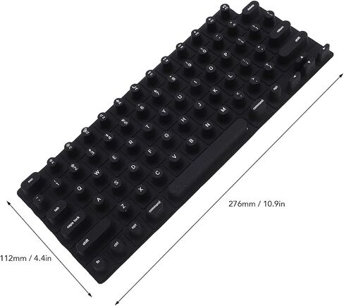 Keyboard Cover for Long Nails, Silicone Raised Keyboard Cover for OS X Laptop, Comfortable Typing (Pink) in Saudi Arabia