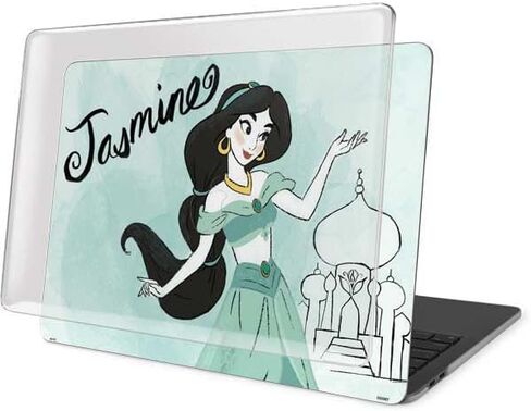 Skinit Laptop Case Plus Skin Compatible with MacBook Pro 13in M1 (2021) - Officially Licensed Disney Princess Jasmine Design in Saudi Arabia