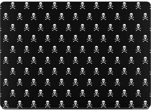 Skinit Decal Laptop Skin Compatible with MacBook Pro 16in (2021) Originally Designed Skull and Crossbones (White) Design in Saudi Arabia
