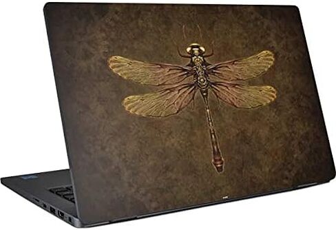 ملصق Skinit للكمبيوتر المحمول متوافق مع Dell Latitude 7420 - Tate and Co. تصميم Steampunk & Gear Dragonfly in Saudi Arabia