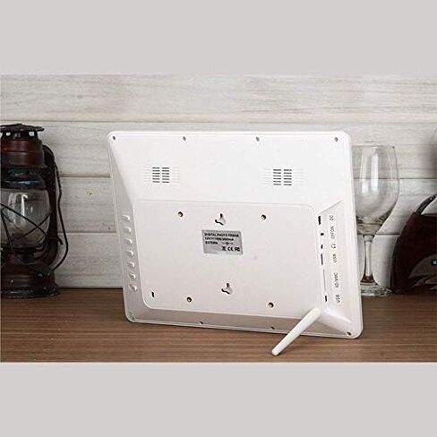 12-inch HD Digital Photo Frame, 1024x768 Resolution, 10GB Free Online Storage, with Motion Sensor, White. in Saudi Arabia