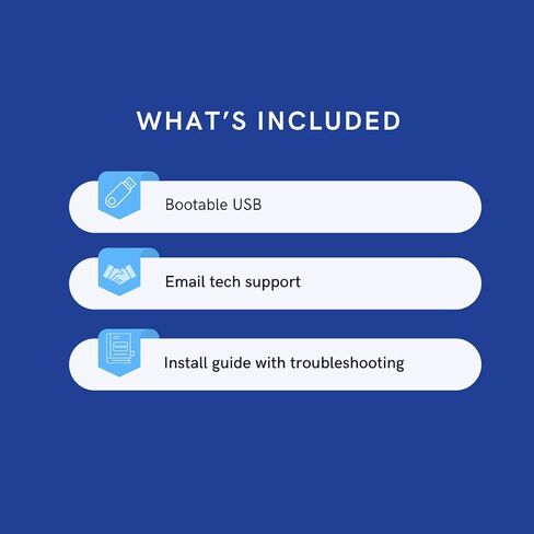 USB قابل للتشغيل لنظام التشغيل Windows 8.1 | التثبيت والاسترداد الكامل | 64 بت | أعد تثبيت جهاز الكمبيوتر الخاص بك أو إصلاحه أو ترقيته in Kuwait