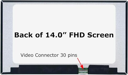 استبدال شاشة SCREENARAMA الجديدة لشاشة DP/N 0VF0T9 Dell pn VF0T9 OVF0T9 (30pin) FHD 1920x1080 IPS LCD LED مع أدوات وشريط in Saudi Arabia