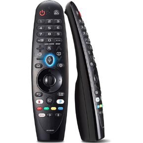 استبدال جهاز التحكم عن بعد الصوتي LG السحري AKB75855501، جهاز التحكم عن بعد العالمي لتلفزيون LG AN-MR20GA مع وظيفة المؤشر لتلفزيون OLED QNED 4K NanoCell Webos الذكي، تم استبداله MR19BA MR18BA MR21 MR22 MR23 MR24 in Kuwait